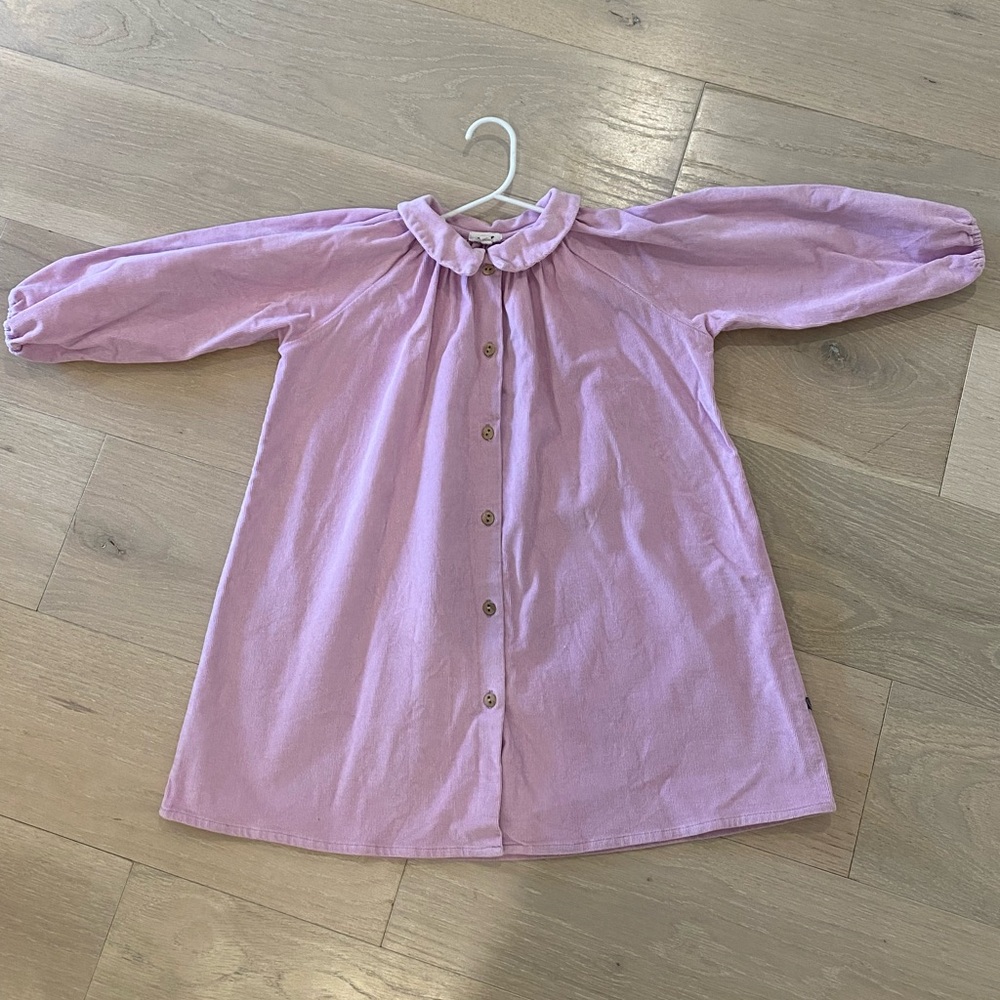 Oeuf girl dress in pink size 5Y